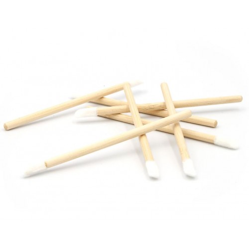 Bamboo Disposable Lip Gloss Applicators (25-pk)